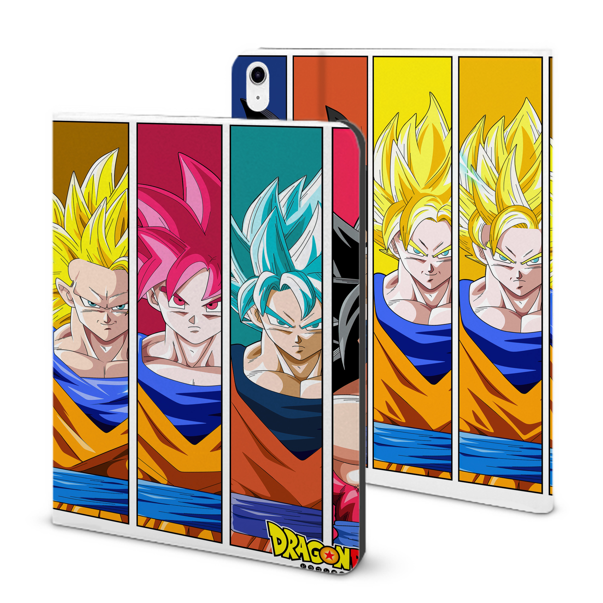 （画像用） ドラゴンボール DRAGON BALL IPad ケース ブック型 PUレザー TPU 耐衝撃 軽量 薄型 ペン収納なし 全面保護 IPad 各モデル対応